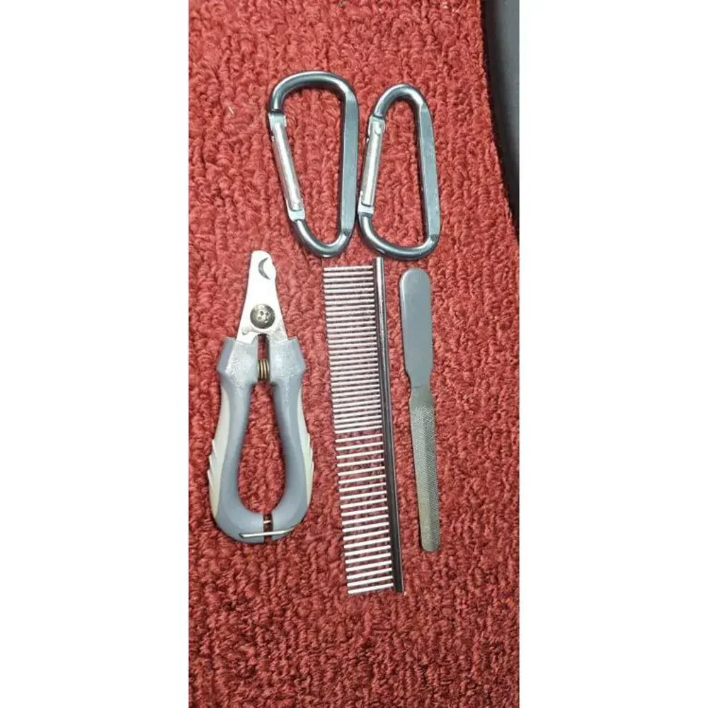 Dog Grooming Hammock Harness for Dogs & Cats with Pet Nail Clipper Trimmer